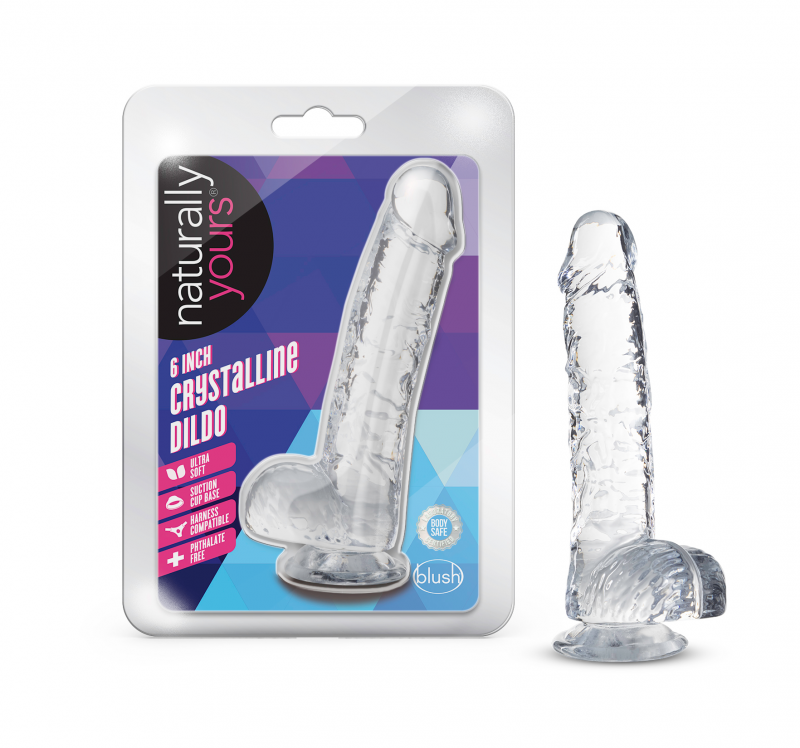 Naturally Yours - 6 Inch Crystalline - Diamond - SomethingSexyPlanet Naturally Yours - 6 Inch Crystalline - Diamond - SomethingSexyPlanet