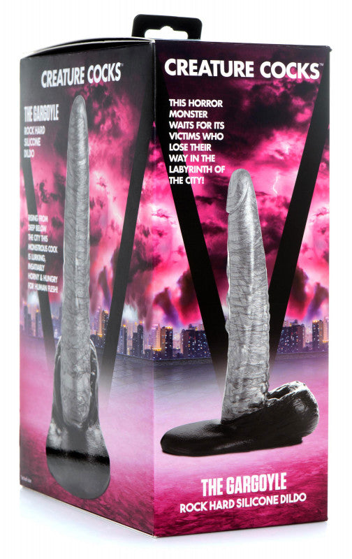 Cc - the Gargoyle Rock Hard Silicone  -  Silver