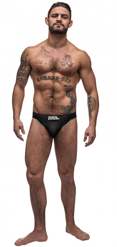Black Nite Jock - Black - S/m