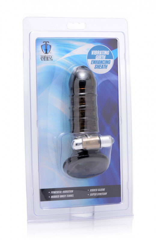 Vibrating Girth Sheath - Black