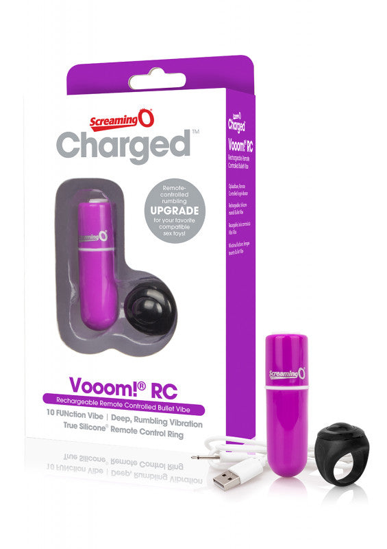 Charged Vooom Remote Control Bullet - Purple