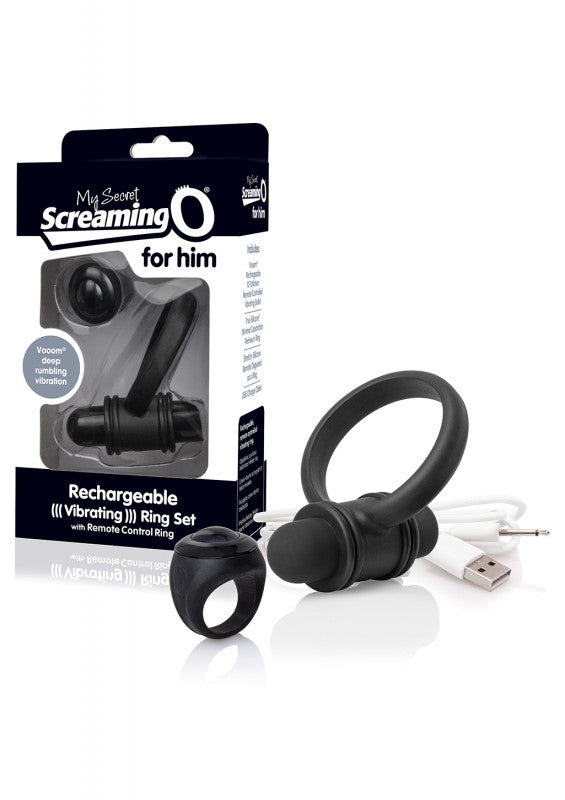 My Secret Bullet and Ring for Him - Black