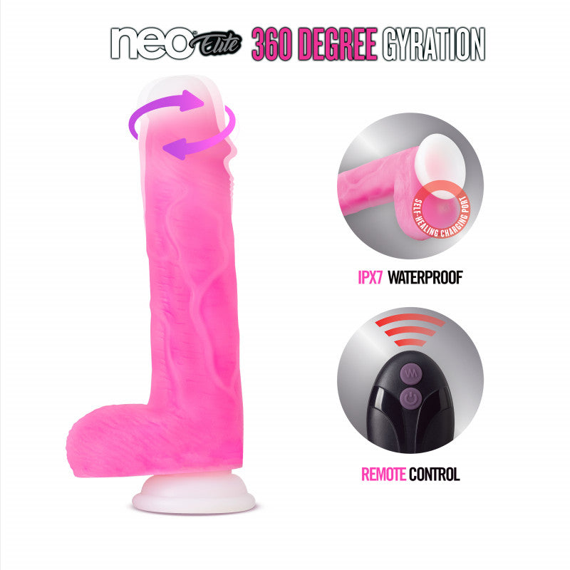 Neo Elite - Roxy - 8 Inch Gyrating  - Pink