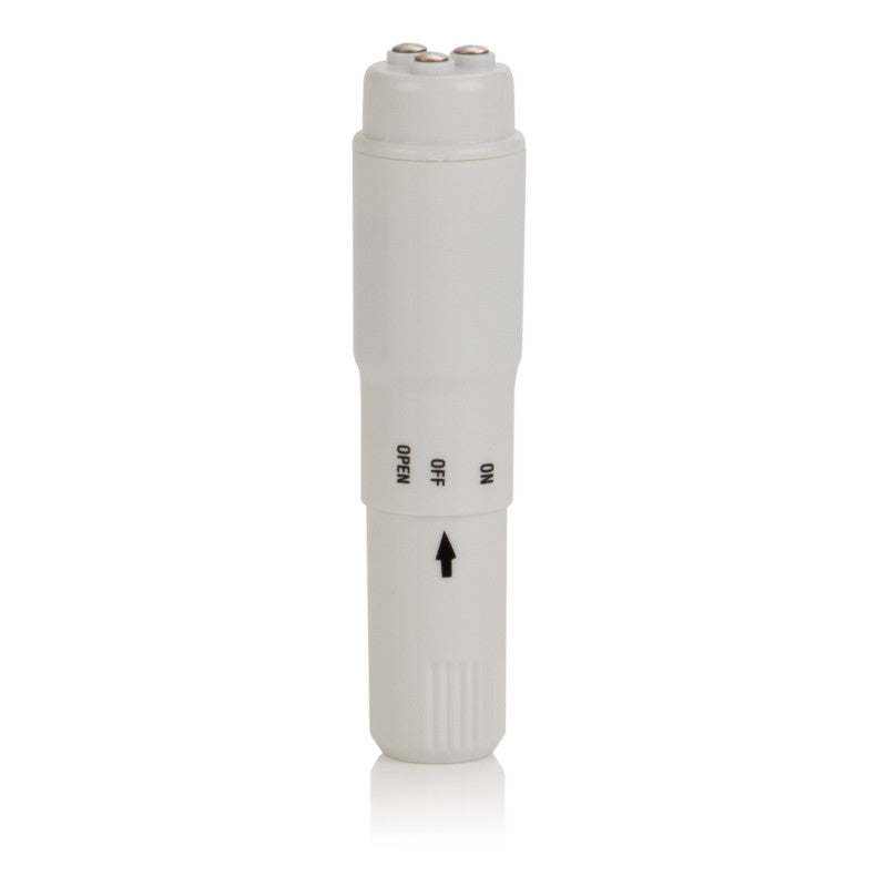 Compact Waterpro™ Personal Travel Massager With 4 Tips White