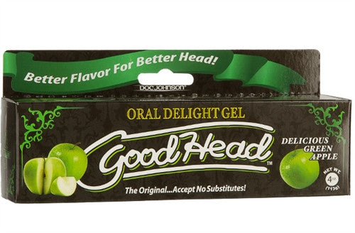 Goodhead Oral Delight Gel - Green Apple - 4 Oz.