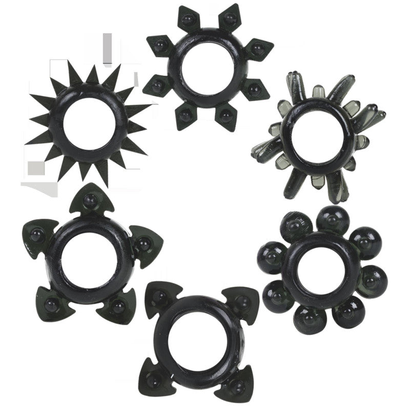 Tower of Power - Set of 6 - Black