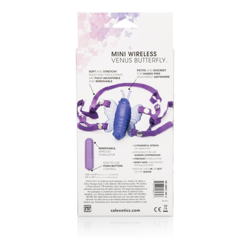 Micro Wireless Venus Butterfly Stimulator Purple