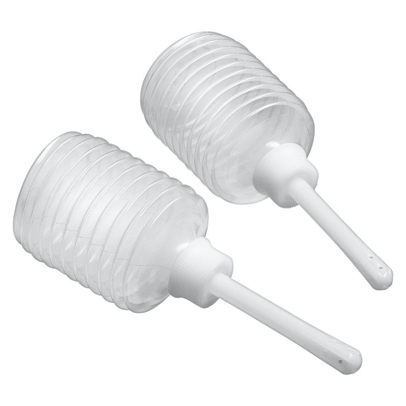 Cloud 9 Fresh + Portable Anal Enema Douche Squeeze Bulb 2 Pack 3.3oz
