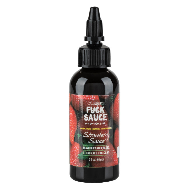 Sauce Flavored Water-Based Personal  Lubricant - Strawberry - 2 Fl. Oz.