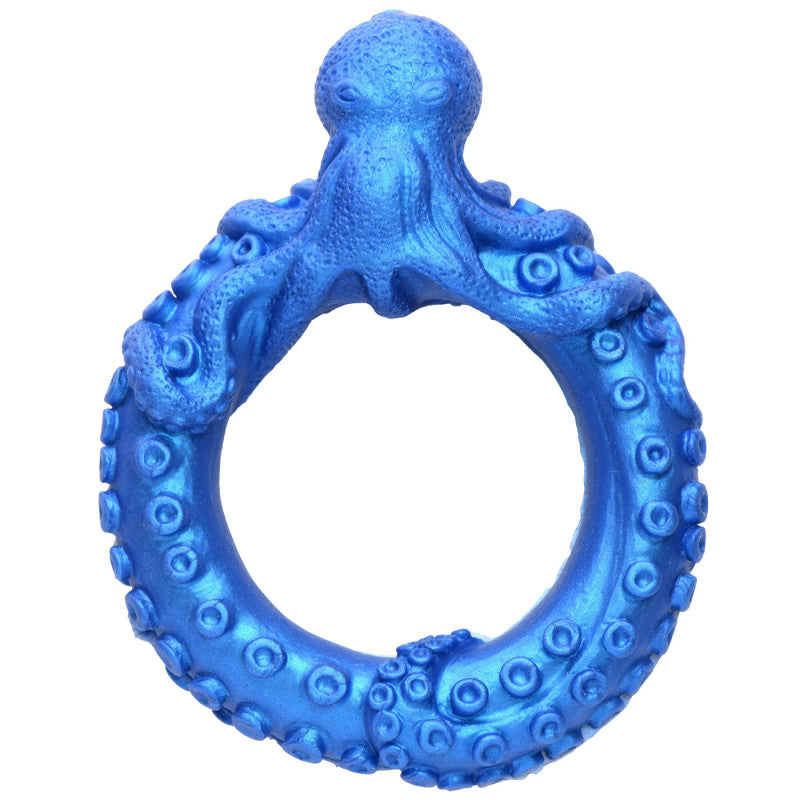 Poseidon&#39;s Octo-Ring Silicone  Ring - Blue