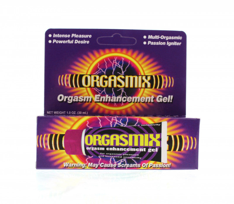 Orgasmix 1 Oz Tubes- Hang Tab Box