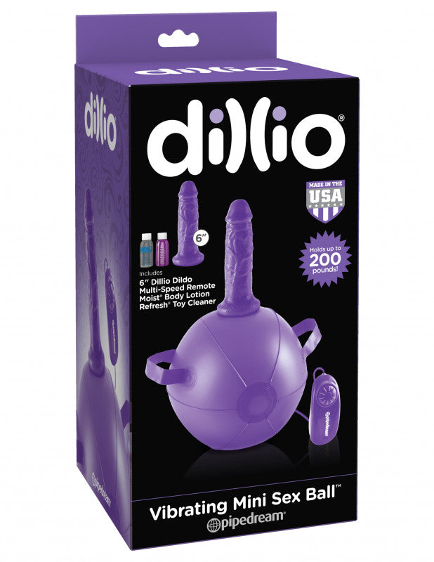 Dillio Purple - Vibrating Mini Sex Ball