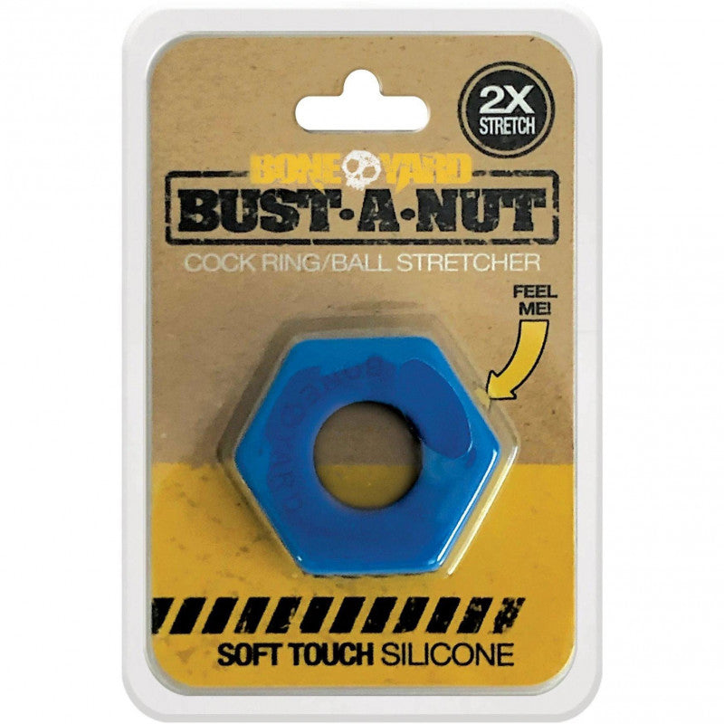 Bust a Nut  Ring - Blue
