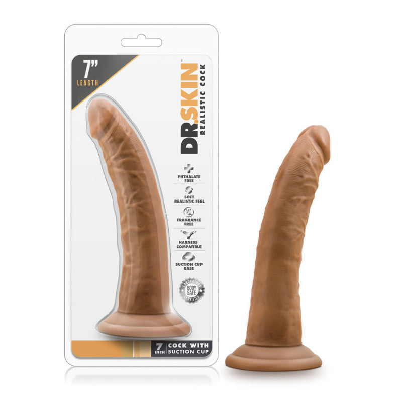 Dr. Skin - 7 Inch  With Suction Cup - Mocha