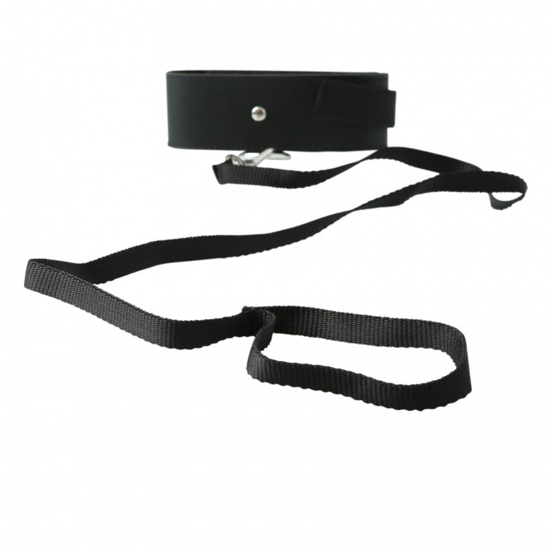 Sex and Mischief Black Leash and Collar