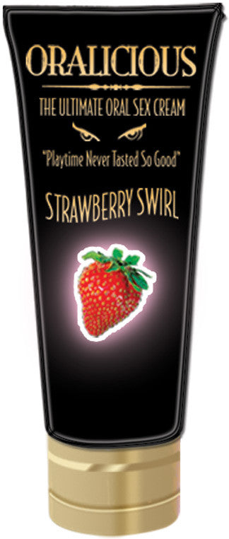 Oralicious The Ultimate  Cream - Strawberry Swirl - 2 Fl. Oz.