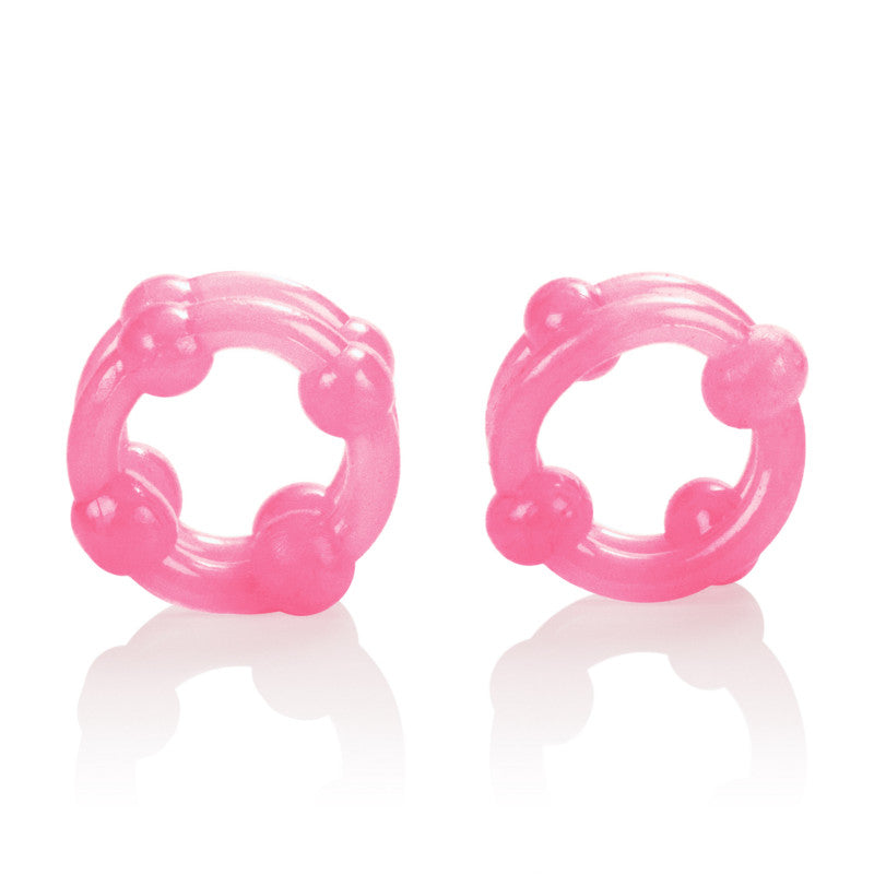 Island Rings Double Stackers™ Pink