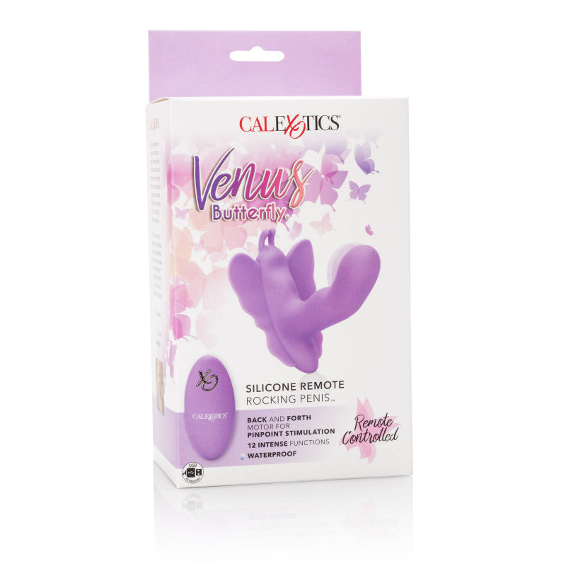 Venus Butterfly Silicone Remote Rocking - SomethingSexyPlanet Venus Butterfly Silicone Remote Rocking - SomethingSexyPlanet