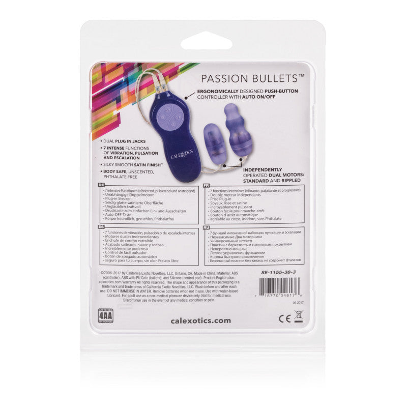 Passion Bullets® Bullet and Multi Probe Bullet-Purple