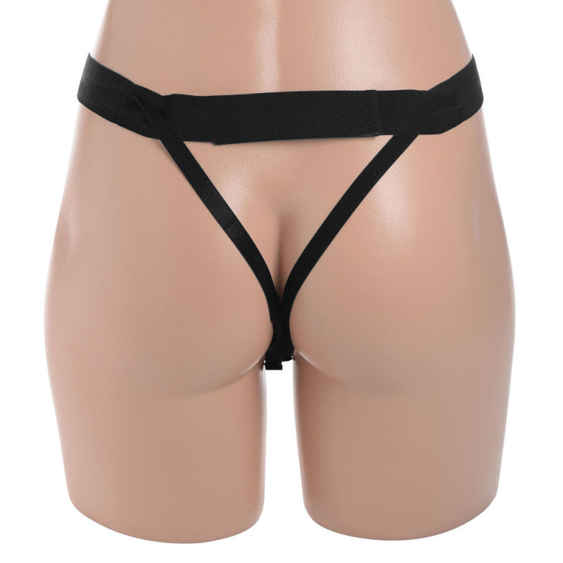 Hollow Silicone  Strap-on - Flesh