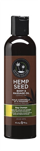 Nag Champa Massage Oil - 8 Oz.