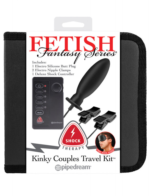 Fantasy Fetish Shock Therapy Kinky Couples Travel Kit