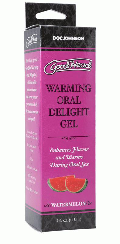 Goodhead - Warming  Delight Gel -  Watermelon - 4 Fl. Oz.
