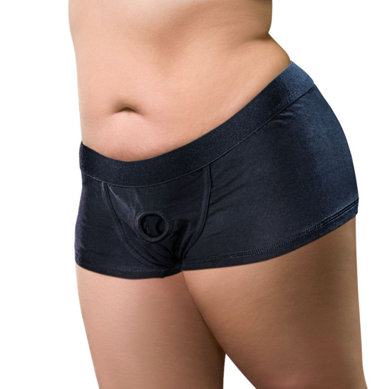 Temptasia - Harness Briefs - 4xl - Black