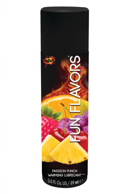 Wet Fun Flavors 4-in-1 Lube - Passion Fruit Pizzazz - 4.1 Fl. Oz.