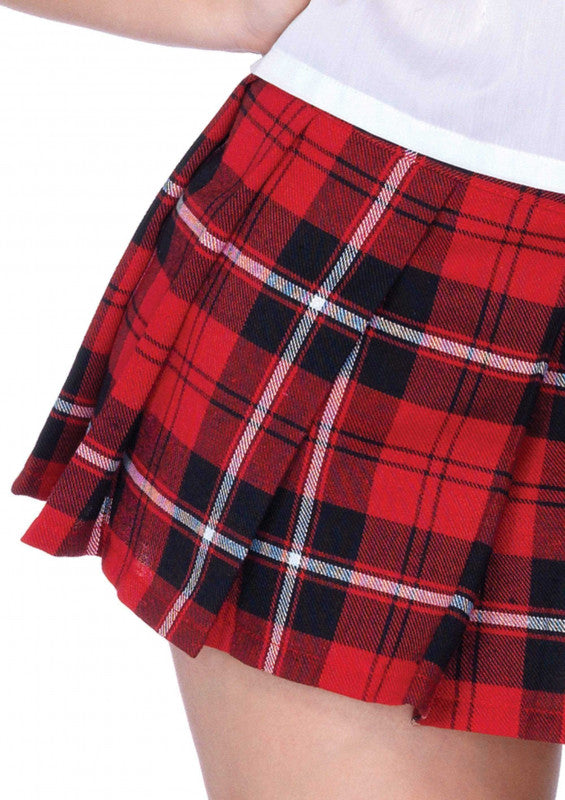 Private  Sweetie Costume - Medium - White /  Red