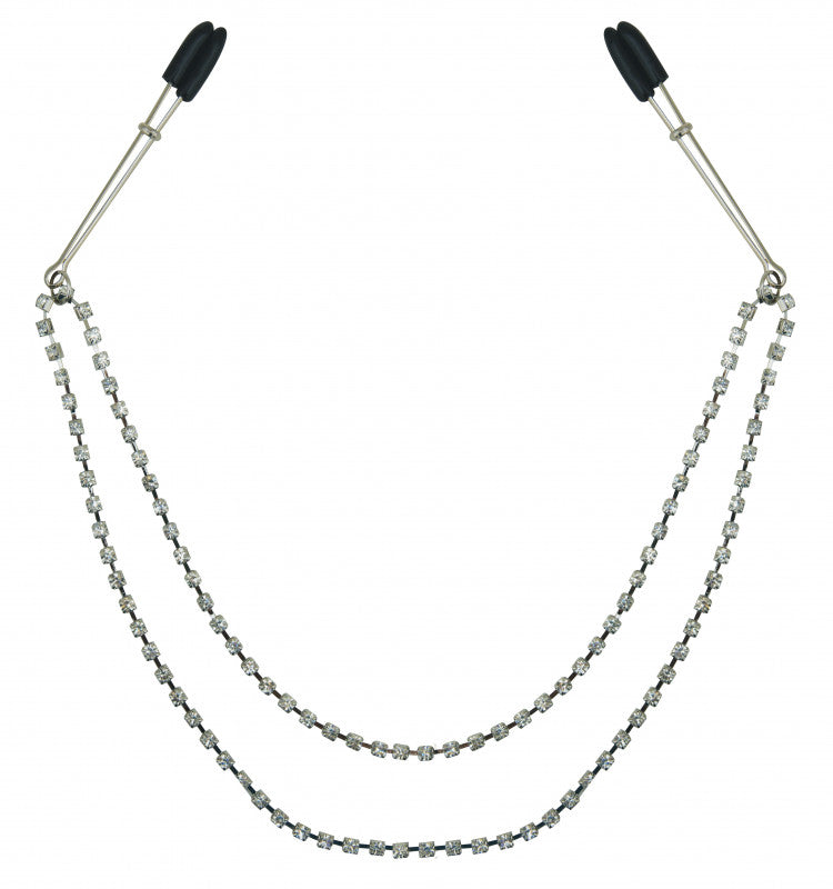 Midnight Bling Nipple Clips