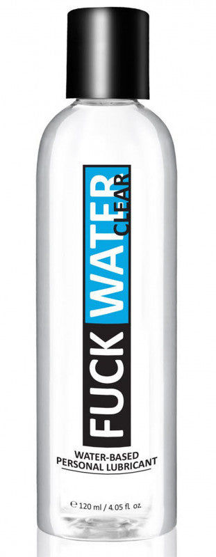 F Water Clear 4oz Water Based Lubricant