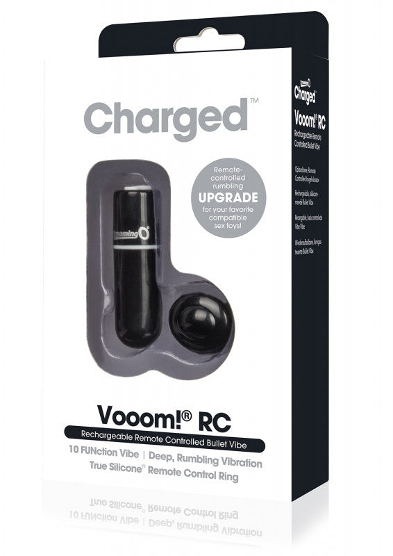 Charged Vooom Remote Control Bullet - Black