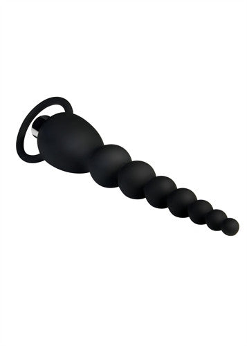 Adam and Eve Silicone Vibrating Anal Beads
