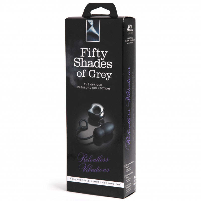 Fifty Shades of Grey Relentless Vibrations Remote  Control Egg