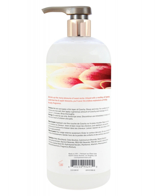 Coochy Oh So Smooth Shave Cream - Sweet Nectar - 32 Fl. Oz.