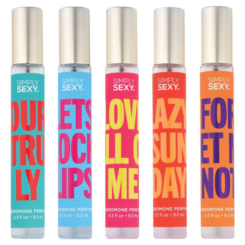 Simply Sexy Pheromone Perfume Introductory Bundle  of 38 Pcs