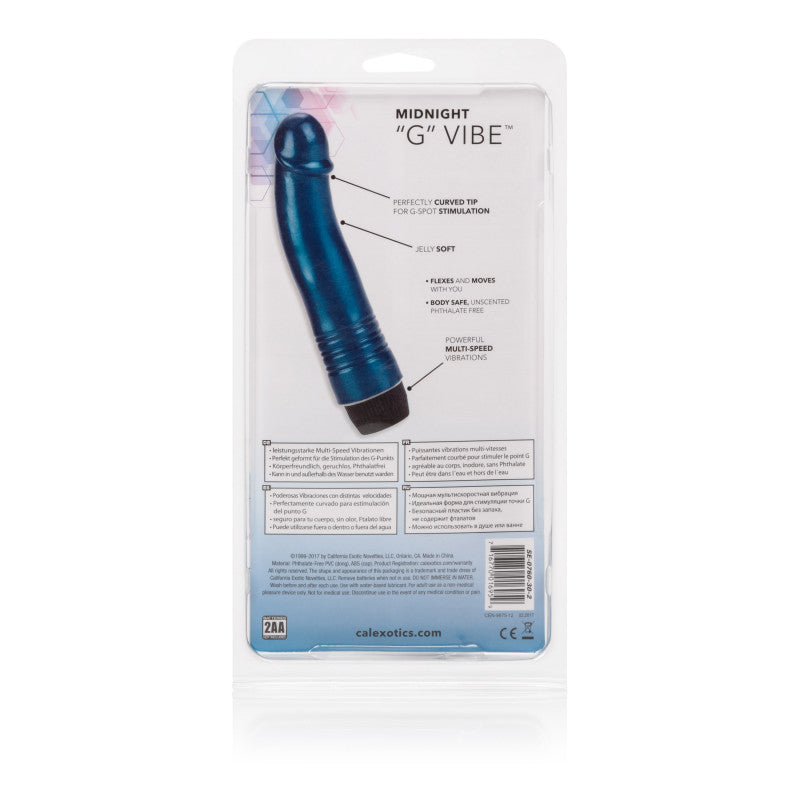Midnight G-Spot Vibrator 6.75in