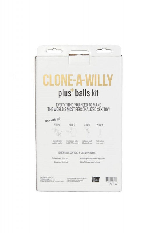 Vibrating Clone-A-Willy Plus Balls Kit