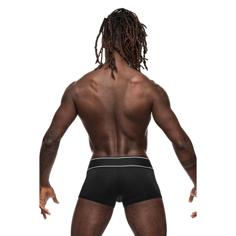 Modal Rib Pouch Short - Large - Black