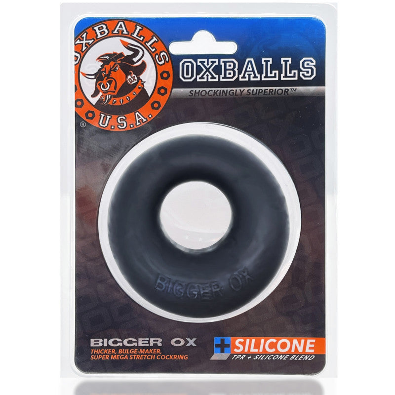 Bigger Ox  Ring - Black Ice