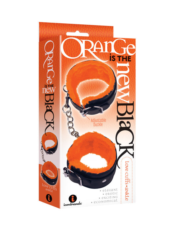 The 9's Orange Is the New Black Love Cuffs Ankle - Black