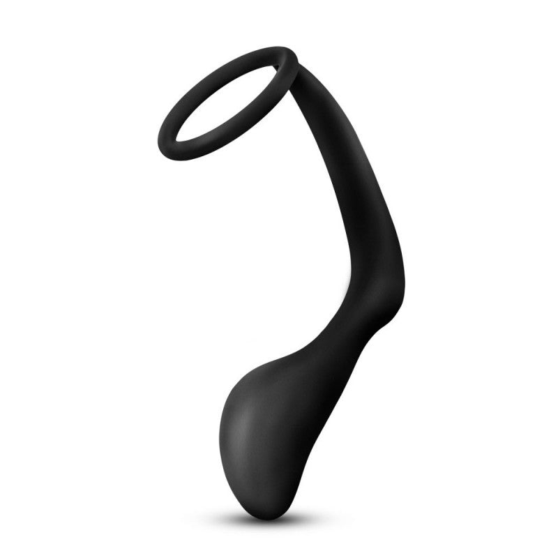 Anal Adventures - Platinum -  Ring Plug -  Black