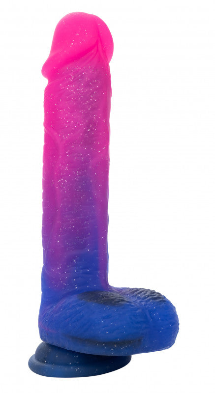 Naughty Bits Ombre Hombre XL Vibrating  -  -  Pink/purple