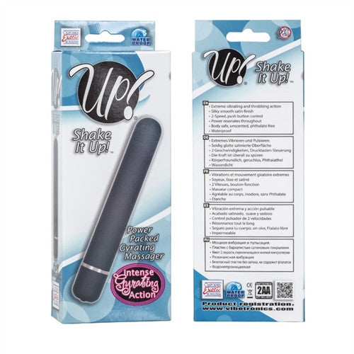 Up Shake It Up - Power Packed Gyrating Massager - Grey
