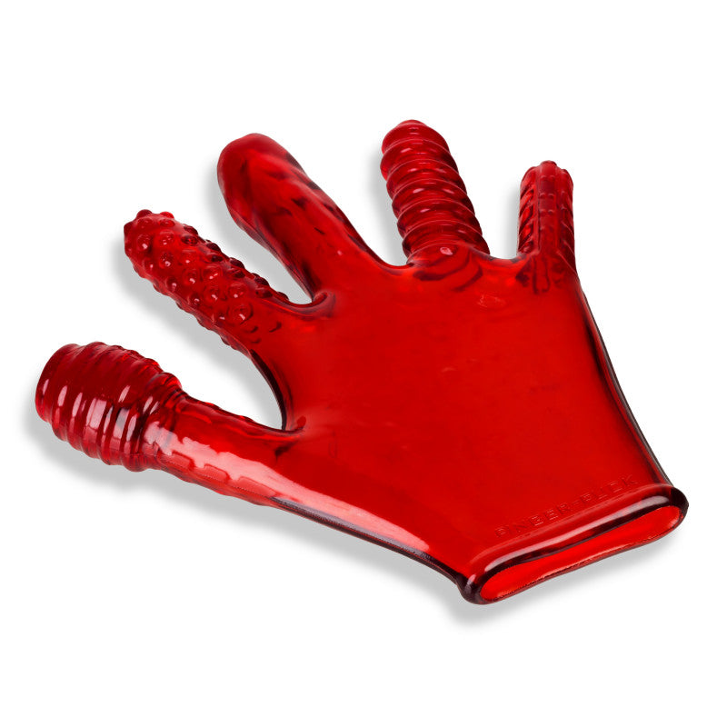 Finger Reversible Jo & Penetration Toy - Red