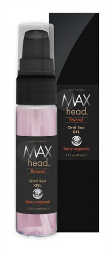 Max 4 Men Max Head Flavored Oral Sex - Berry Orgasmic - 2.2 Oz.