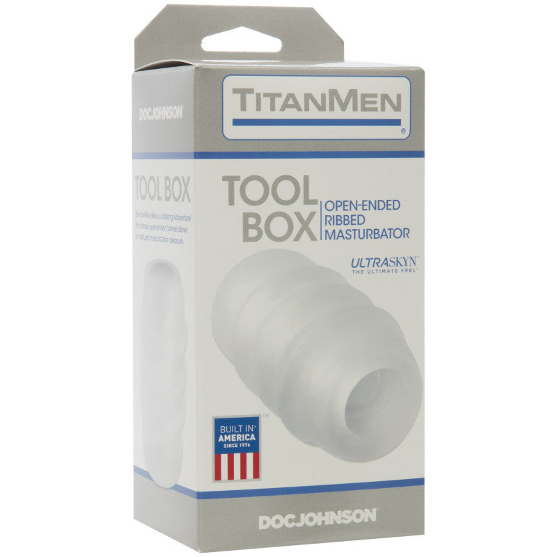 Titanmen Tool Box Masturbator - Clear