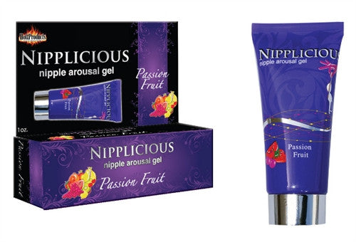 Nipplicious Nipple Arousal Gel - Passion Fruit - 1 Oz.