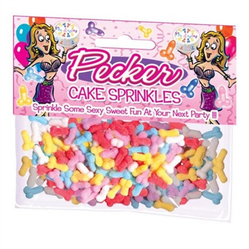 Pecker Cake Sprinkles - Each